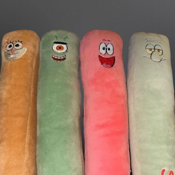 $_12.JPG?set_id=880000500F SpongeBob SquarePants Plush Sandy Plankton SquidWard Patrick Friend Fries Plush